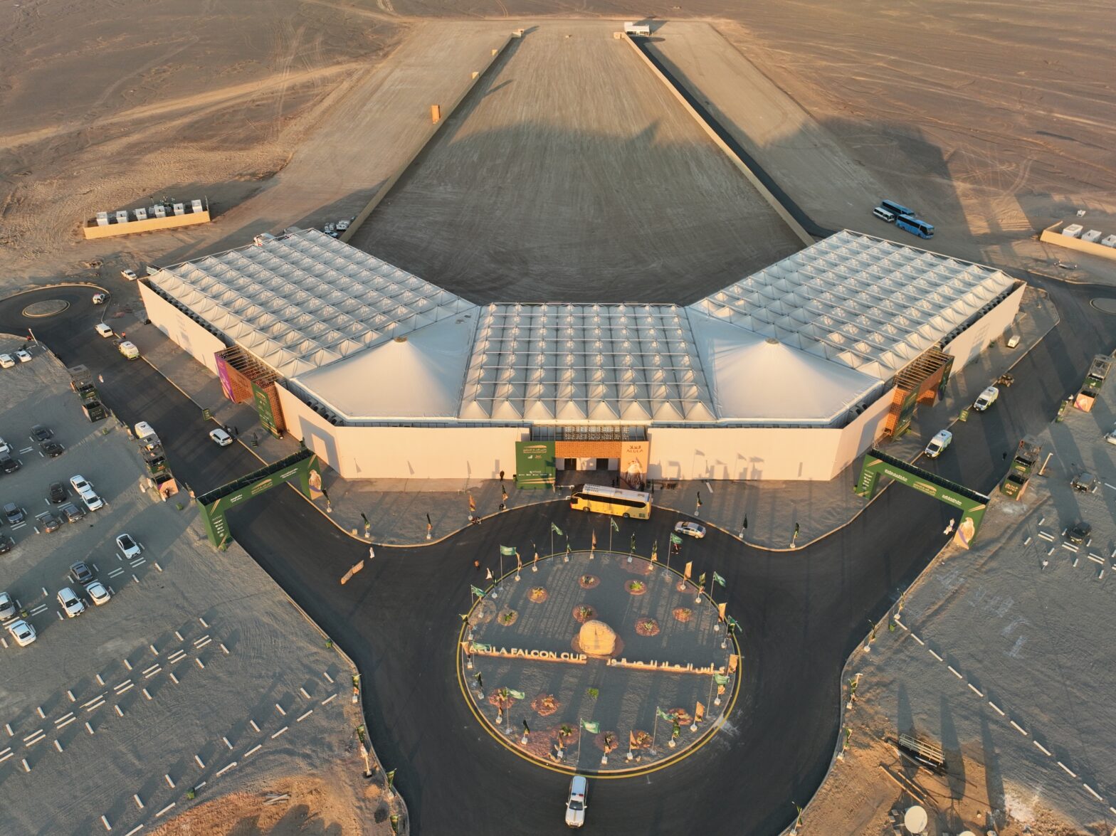 ALBADDAD Structures Elevate the AlUla Falcon Cup