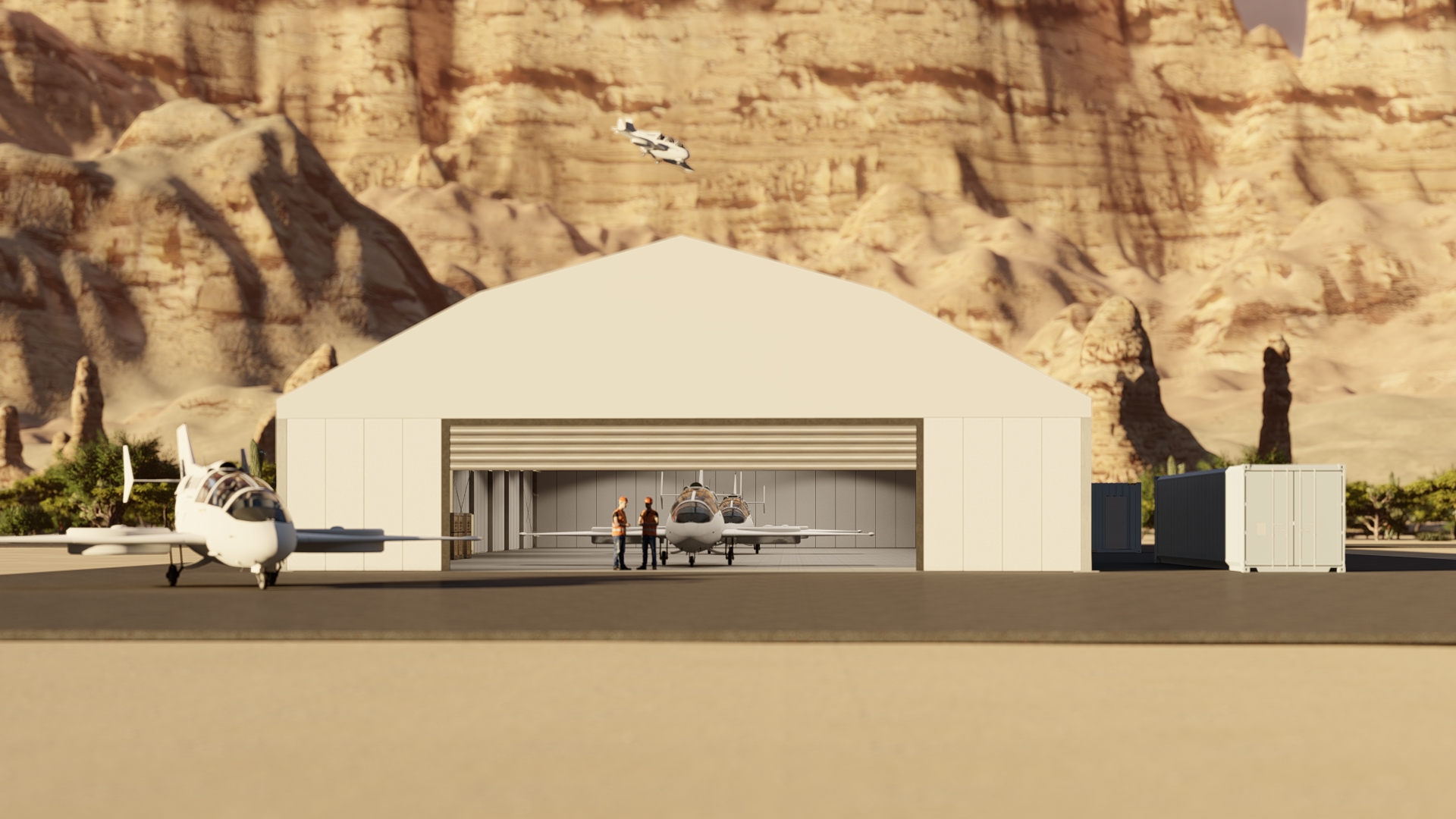 Golden Aviation Hangar (3)