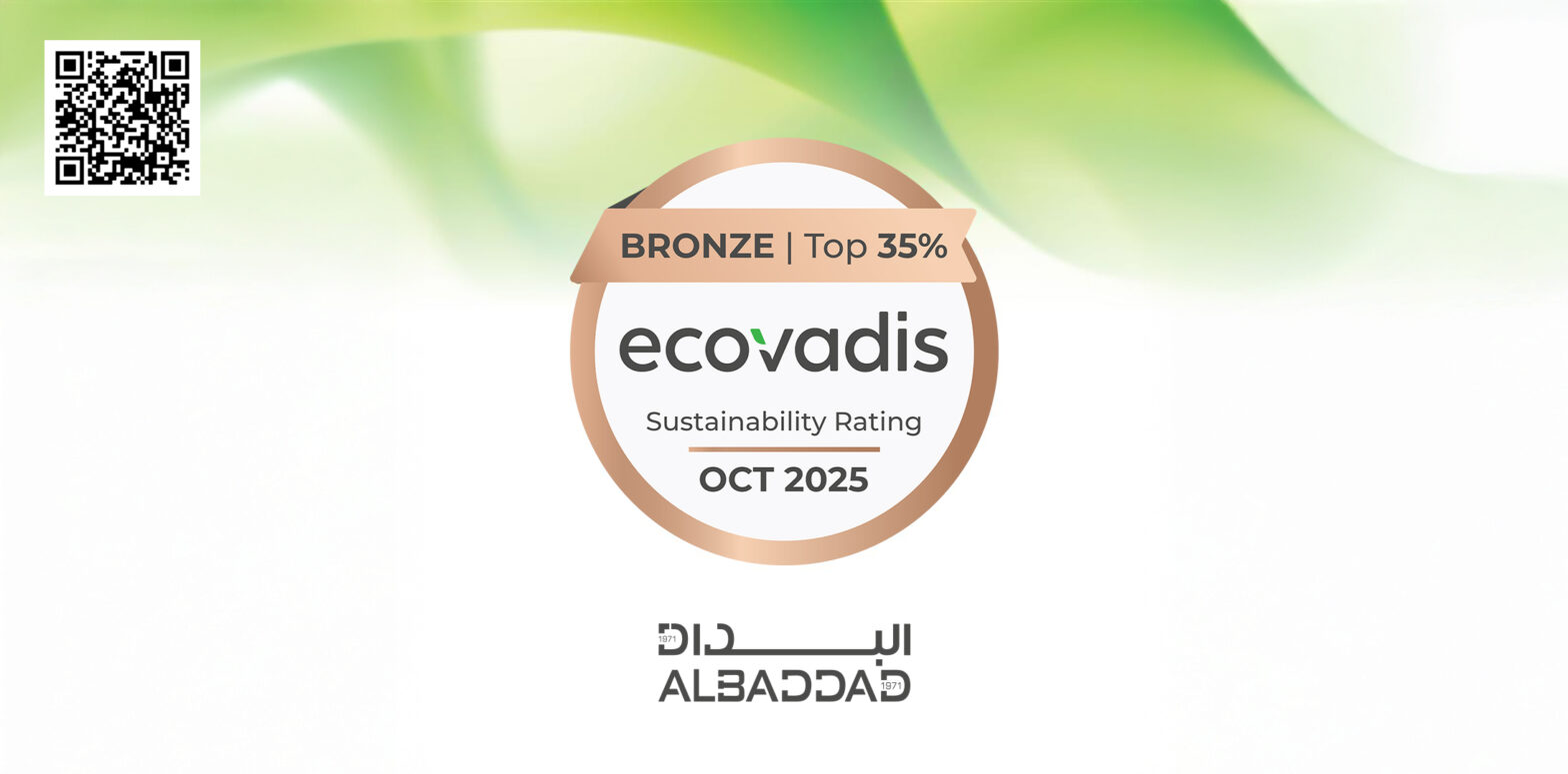 ALBADDAD Earns EcoVadis Bronze Recognition